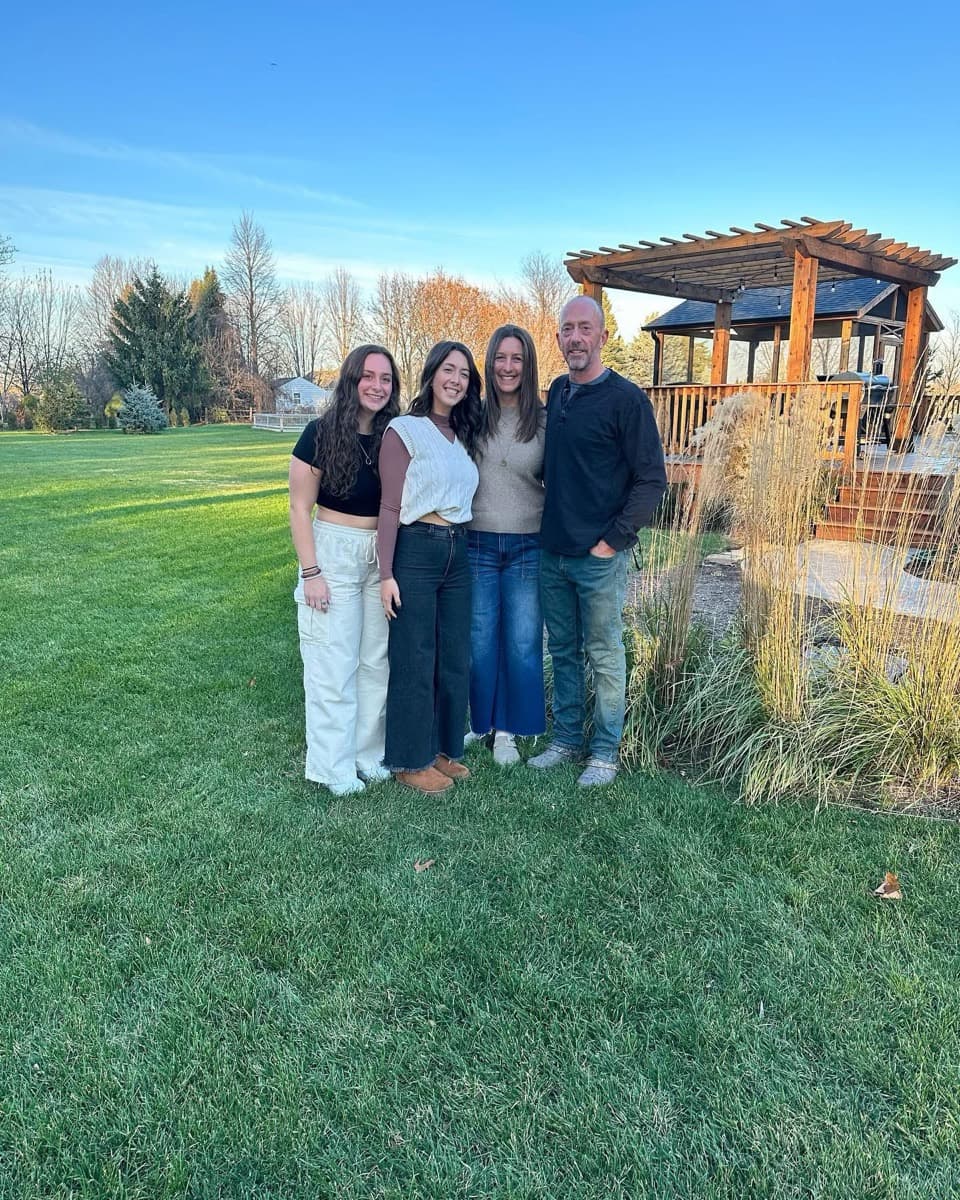 Matt Ristow, Owner of TME Custom Builders, reviewing custom home plans